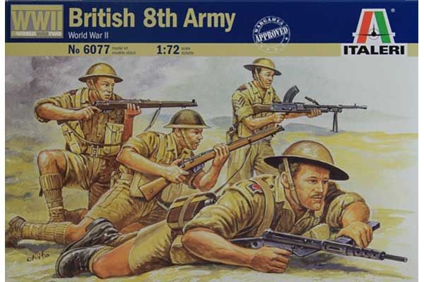 Британская 8-я армия (ITALERI 6077) 1/72 Британская 8-я армия (ITALERI 6077) 1/72