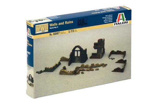 Стены и руины (Italeri 6087) 1/72