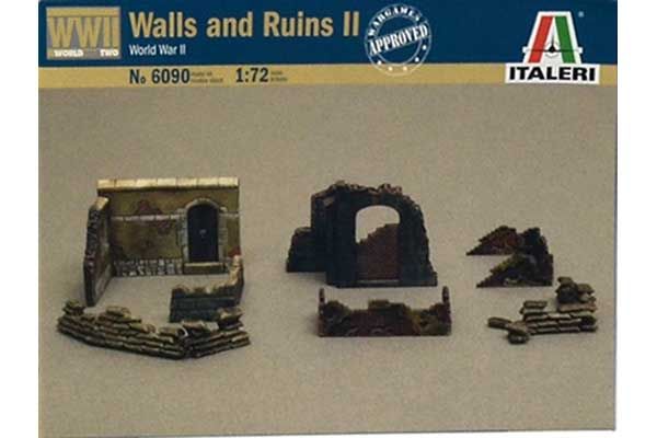 Стены и руины (Italeri 6090) 1/72