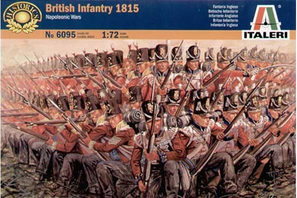 Британская пехота 1815 (Italeri 6095) 1/72 Британская пехота 1815 (Italeri 6095) 1/72