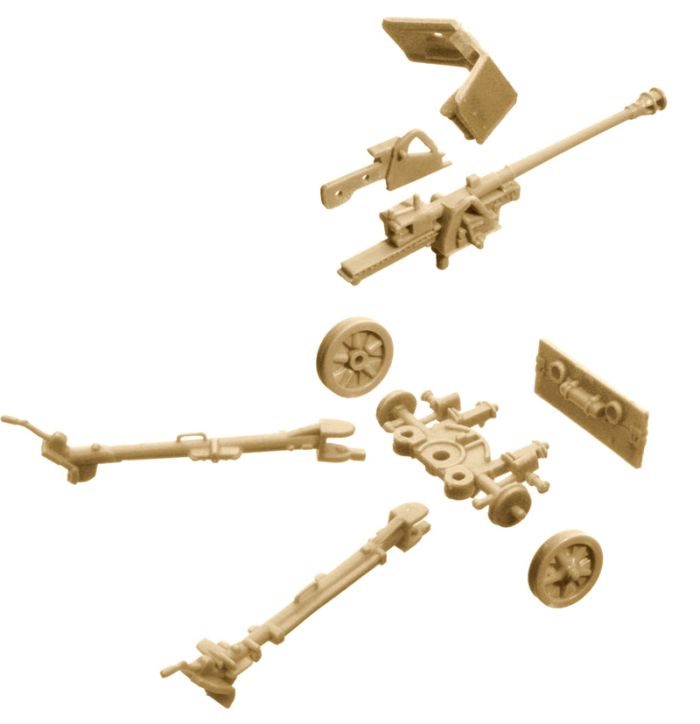 Противотанковая пушка PAK 40 (Italeri 6096) 1/72