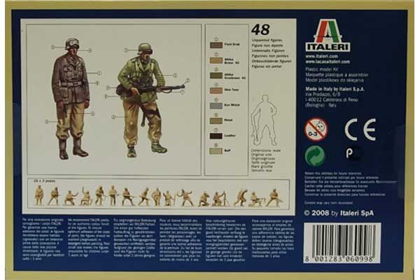 Пехота немецкого африканского корпуса (ITALERI 6099) 1/72