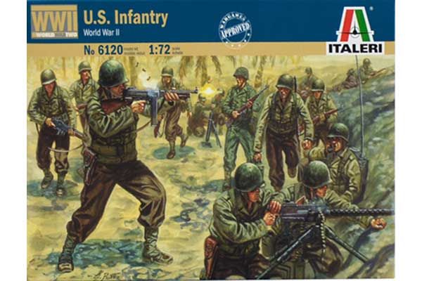 Пехота США (Italeri 6120) 1/72 Пехота США (Italeri 6120) 1/72
