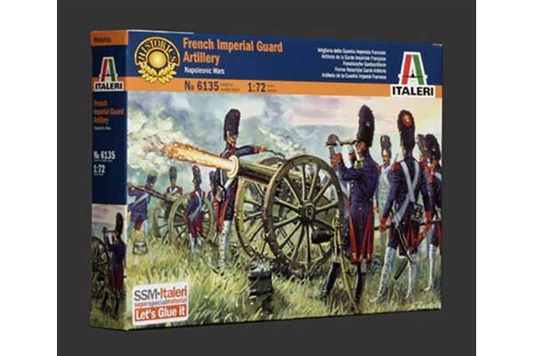 Артиллерия Имперской Гвардии (Italeri 6135) 1/72