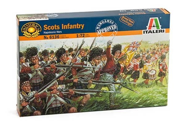 Шотландская пехота (Italeri 6136) 1/72