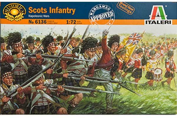 Шотландская пехота (Italeri 6136) 1/72 Шотландская пехота (Italeri 6136) 1/72