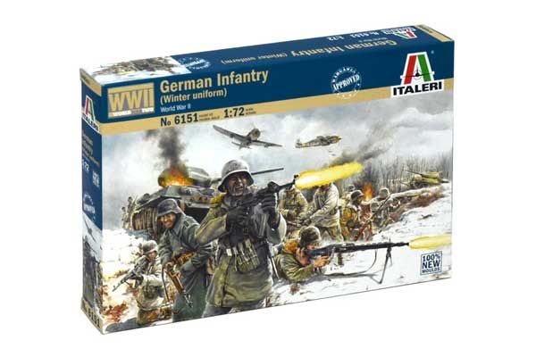 Німецька піхота (зимова форма) (Italeri 6151) 1/72