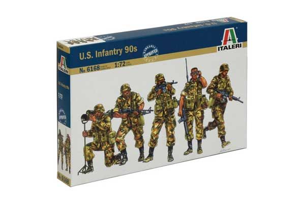 Піхота США 90-х років (Italeri 6168) 1/72