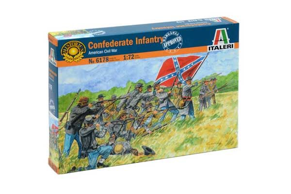 Пехота конфедерации (Italeri 6178) 1/72