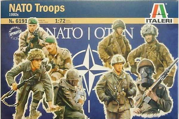 Войска НАТО 80-х годов (ITALERI 6191) 1/72 Войска НАТО 80-х годов (ITALERI 6191) 1/72