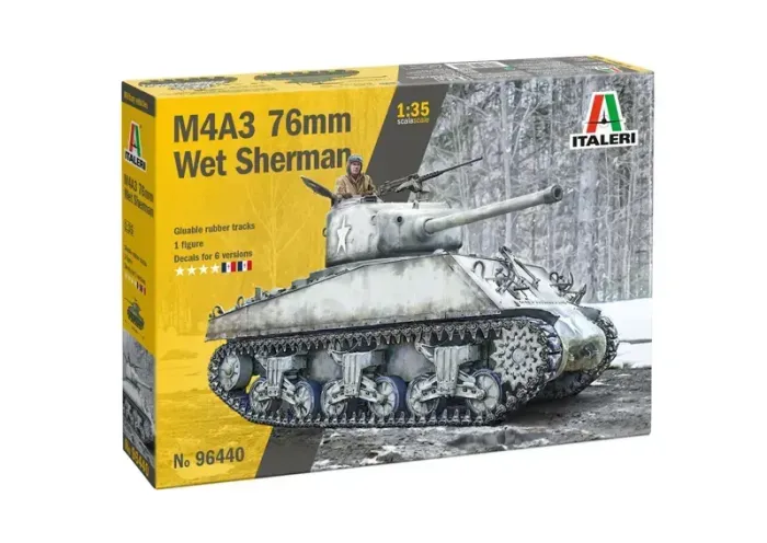 M4A3 76 mm Sherman (Italeri 6440) 1/35