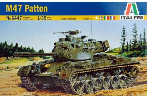 M-47 Patton (1/35) ITALERI 6447 M-47 Patton (1/35) ITALERI 6447