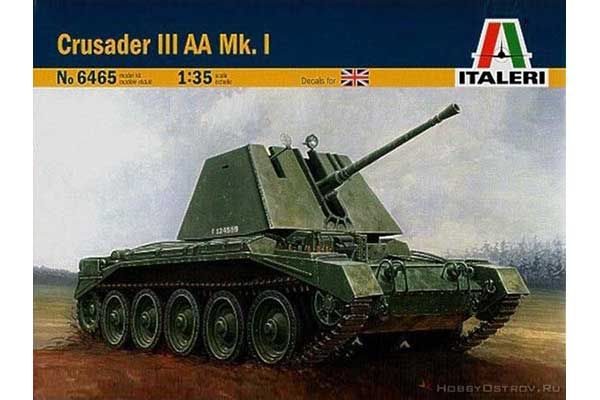 Crusader III AA Mk.I (Italeri 6465) 1/35