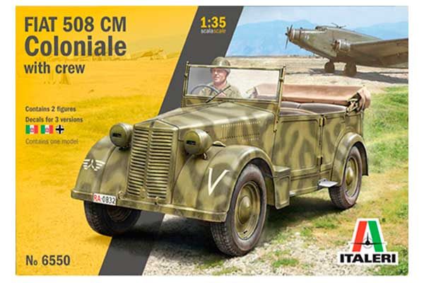 Fiat 508 CM Coloniale (Italeri 6550) 1/35 Fiat 508 CM Coloniale (Italeri 6550) 1/35