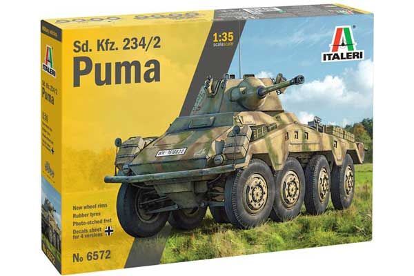 Sd.Kfz. 234/2 Puma (Italeri 6572) 1/35