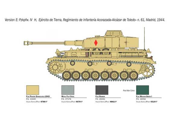 Pz. Kpfw. IV Ausf. H (Italeri 6578) 1/35