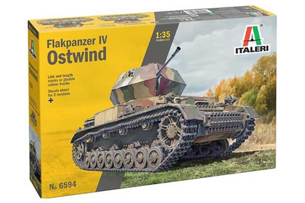 Flakpanzer IV Ostwind (Italeri 6594) 1/35