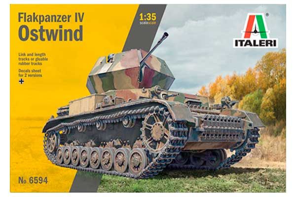 Flakpanzer IV Ostwind (Italeri 6594) 1/35 Flakpanzer IV Ostwind (Italeri 6594) 1/35