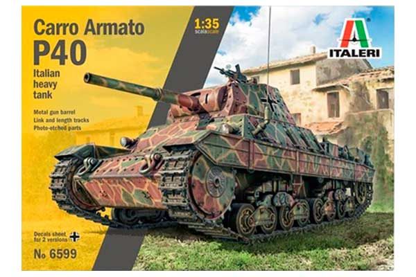 Carro Armato P40 (Italeri 6599) 1/35 Carro Armato P40 (Italeri 6599) 1/35