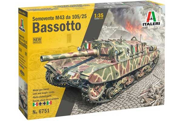 Semovente M43 da 105/25 Bassotto (Italeri 6751) 1/35