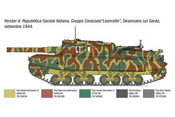 Semovente M43 da 105/25 Bassotto (Italeri 6751) 1/35