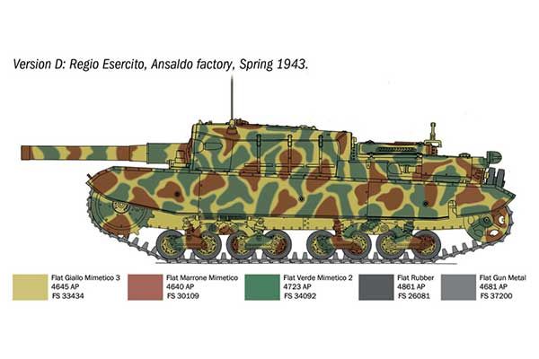 Semovente M43 da 105/25 Bassotto (Italeri 6751) 1/35