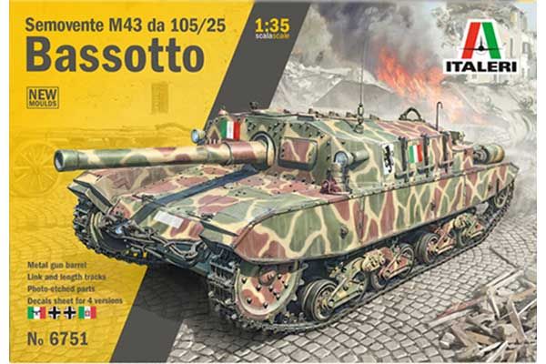 Semovente M43 da 105/25 Bassotto (Italeri 6751) 1/35