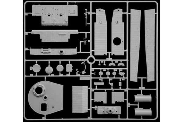 Pz.Kpfw. VI Tiger I Ausf. E позднего производства (Italeri 6754) 1/35