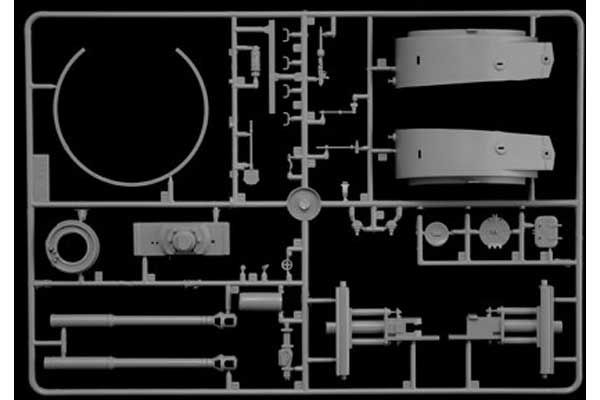 Pz.Kpfw. VI Tiger I Ausf. E позднего производства (Italeri 6754) 1/35