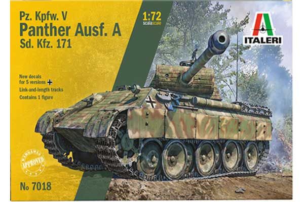 Pz. Kpfw. V Panther Ausf. A Sd. Kfz. 171 (Italeri 7018) 1/72 Pz. Kpfw. V Panther Ausf. A Sd. Kfz. 171 (Italeri 7018) 1/72
