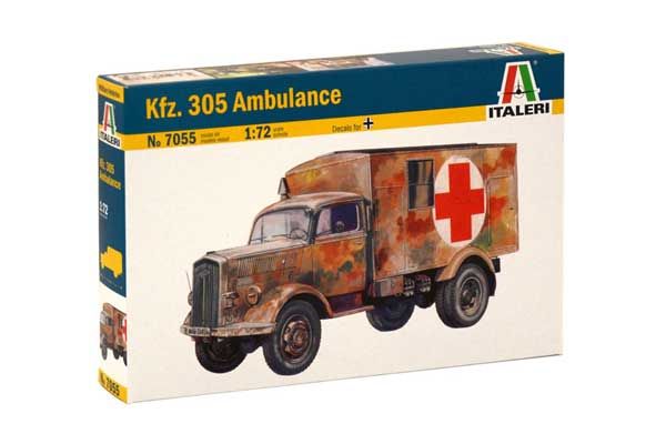 Kfz.305 Швидка допомога (Italeri 7055) 1/72