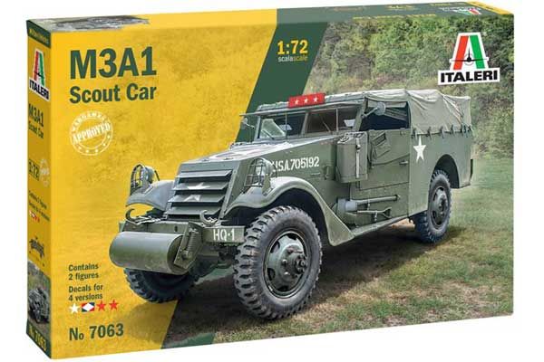 M3A1 Scout Car (Italeri 7063) 1/72