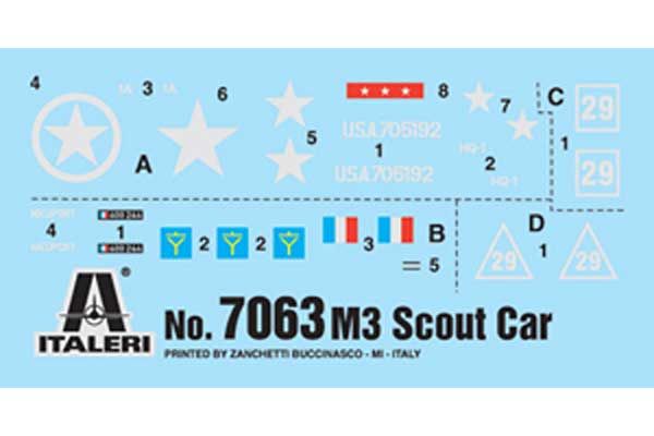 M3A1 Scout Car (Italeri 7063) 1/72