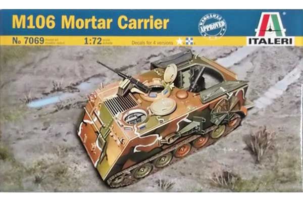 M106 с минометом (ITALERI 7069) 1/72 M106 с минометом (ITALERI 7069) 1/72