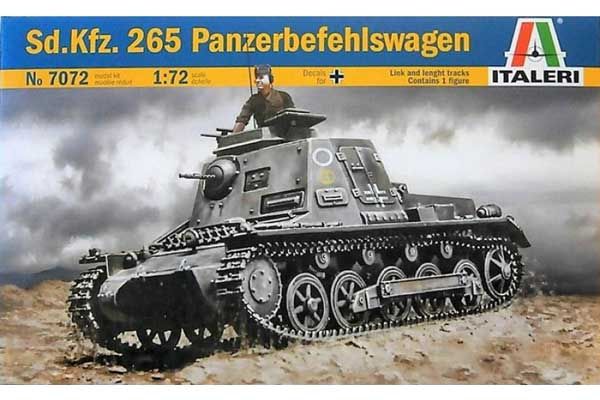 Sd.Kfz..265 Panzerbefehlswagen (ITALERI 7072) 1/72 Sd.Kfz..265 Panzerbefehlswagen (ITALERI 7072) 1/72