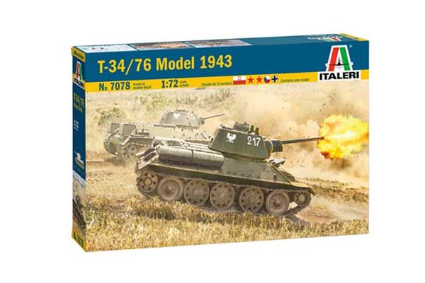 T-34/76 (Italeri 7078) 1/72