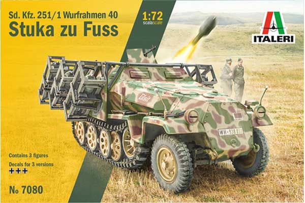 Sd. Kfz. 251/1 Wurfrahmen 40 Stuka zu Fuss (Italeri 7080) 1/72 Sd. Kfz. 251/1 Wurfrahmen 40 Stuka zu Fuss (Italeri 7080) 1/72