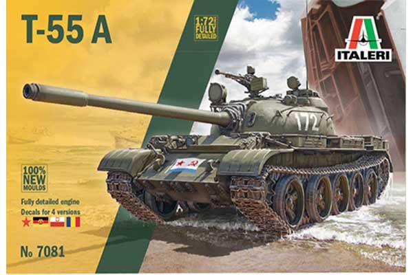 T-55 A (Italeri 7081) 1/72 T-55 A (Italeri 7081) 1/72