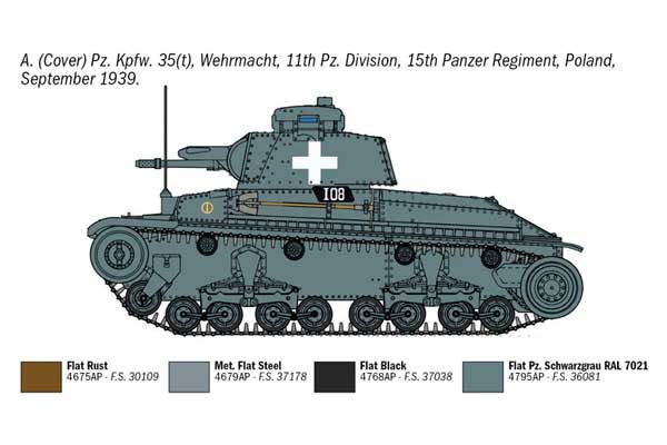 Pz. Kpfw. 35(t) (Italeri 7084) 1/72