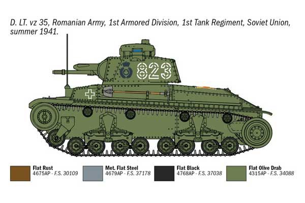 Pz. Kpfw. 35(t) (Italeri 7084) 1/72