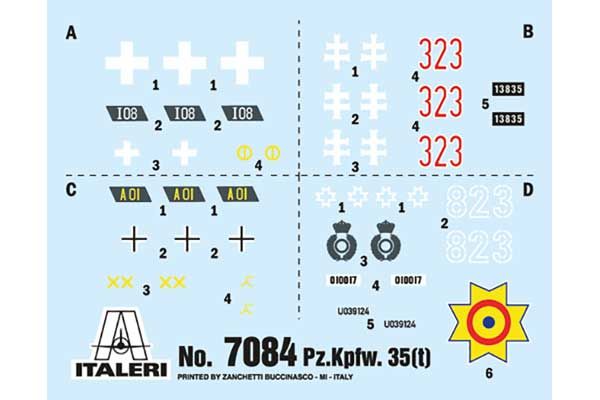 Pz. Kpfw. 35(t) (Italeri 7084) 1/72