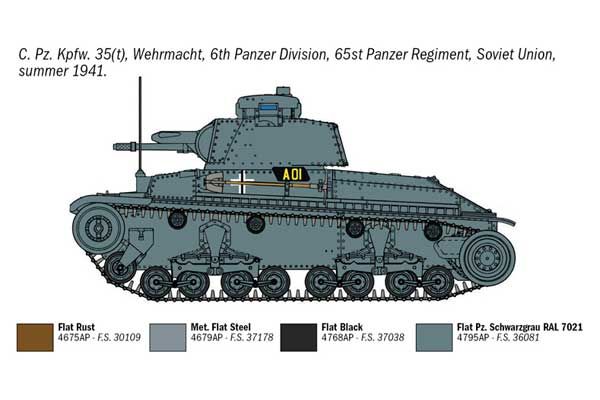 Pz. Kpfw. 35(t) (Italeri 7084) 1/72