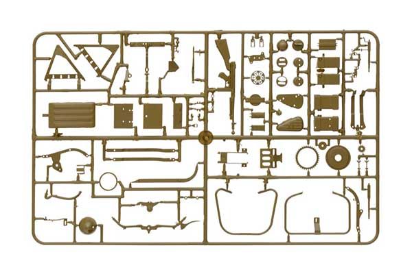 Мотоцикл армії США WLA 750 (Italeri 7401) 1/9
