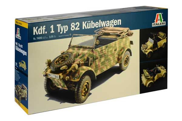 Kdf. 1 Typ 82 Kübelwagen (Italeri 7405) 1/9