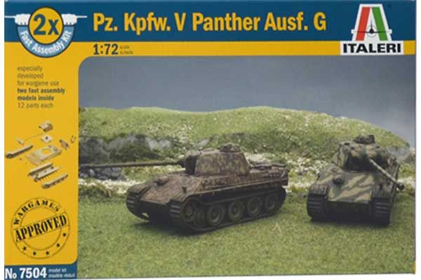 Pz. Kpfw. V Panther Ausf.G (Italeri 7504) 1/72 Pz. Kpfw. V Panther Ausf.G (Italeri 7504) 1/72