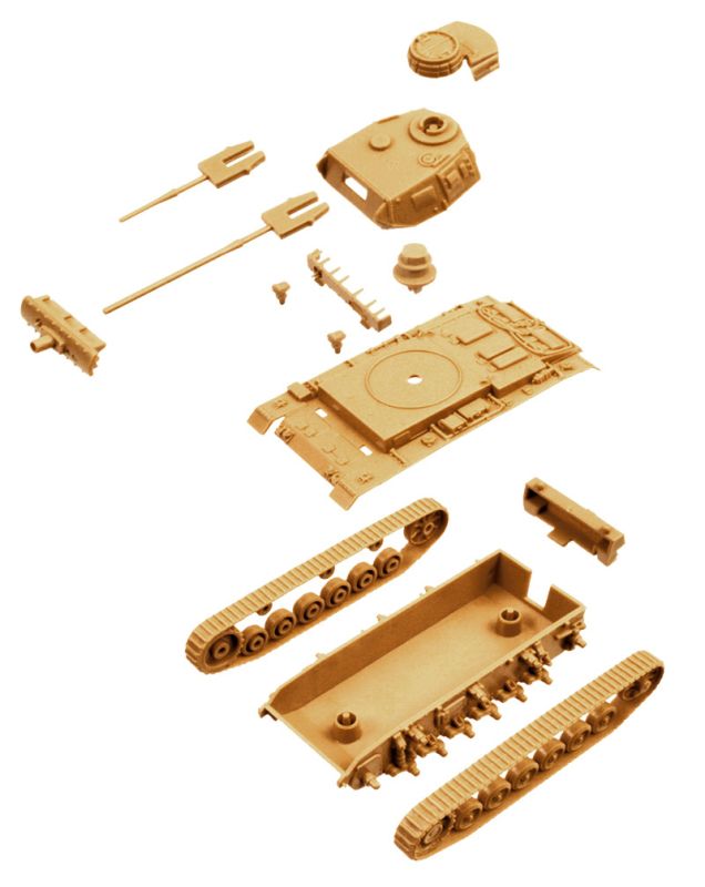 Pz. Kpfw. III Ausf. J  (Italeri 7507) 1/72