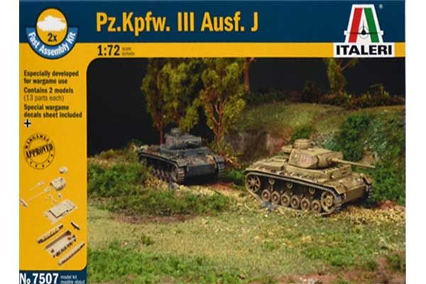 Pz. Kpfw. III Ausf. J  (Italeri 7507) 1/72
