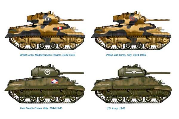 M4A2 Sherman III (Italeri 7511) 1/72