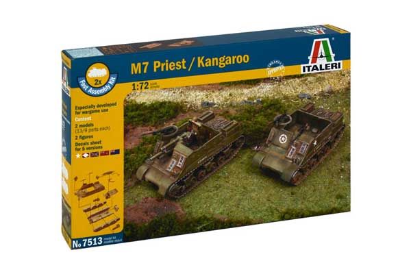 M7 Priest / Kangaroo (Italeri 7513) 1/72