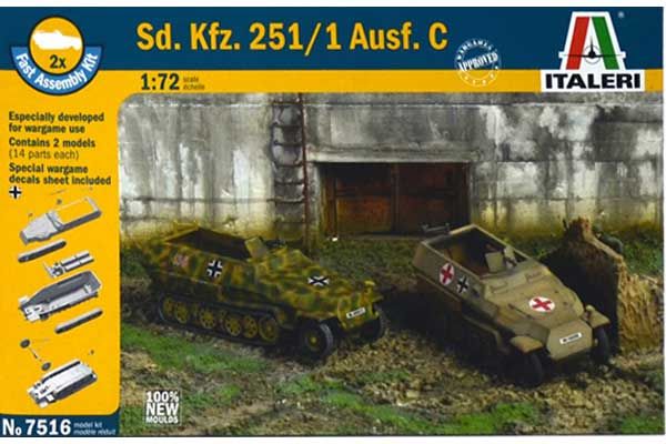 Sd.Kfz. 251/1 Ausf. C (Italeri 7516) 1/72 Sd.Kfz. 251/1 Ausf. C (Italeri 7516) 1/72